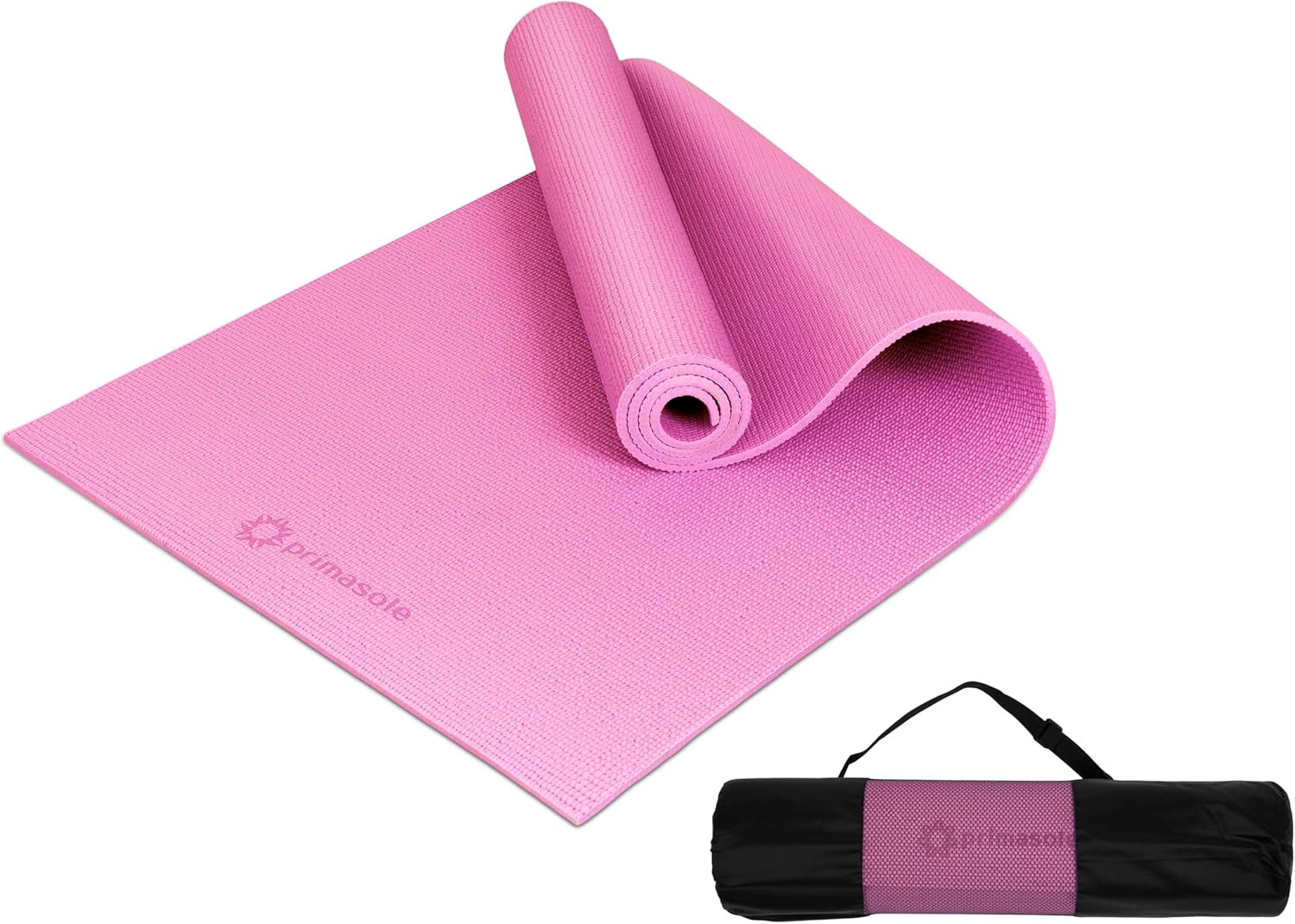 Non-Slip Yoga Mat with Carry Strap for Home & Gym – 7 Vibrant Colors