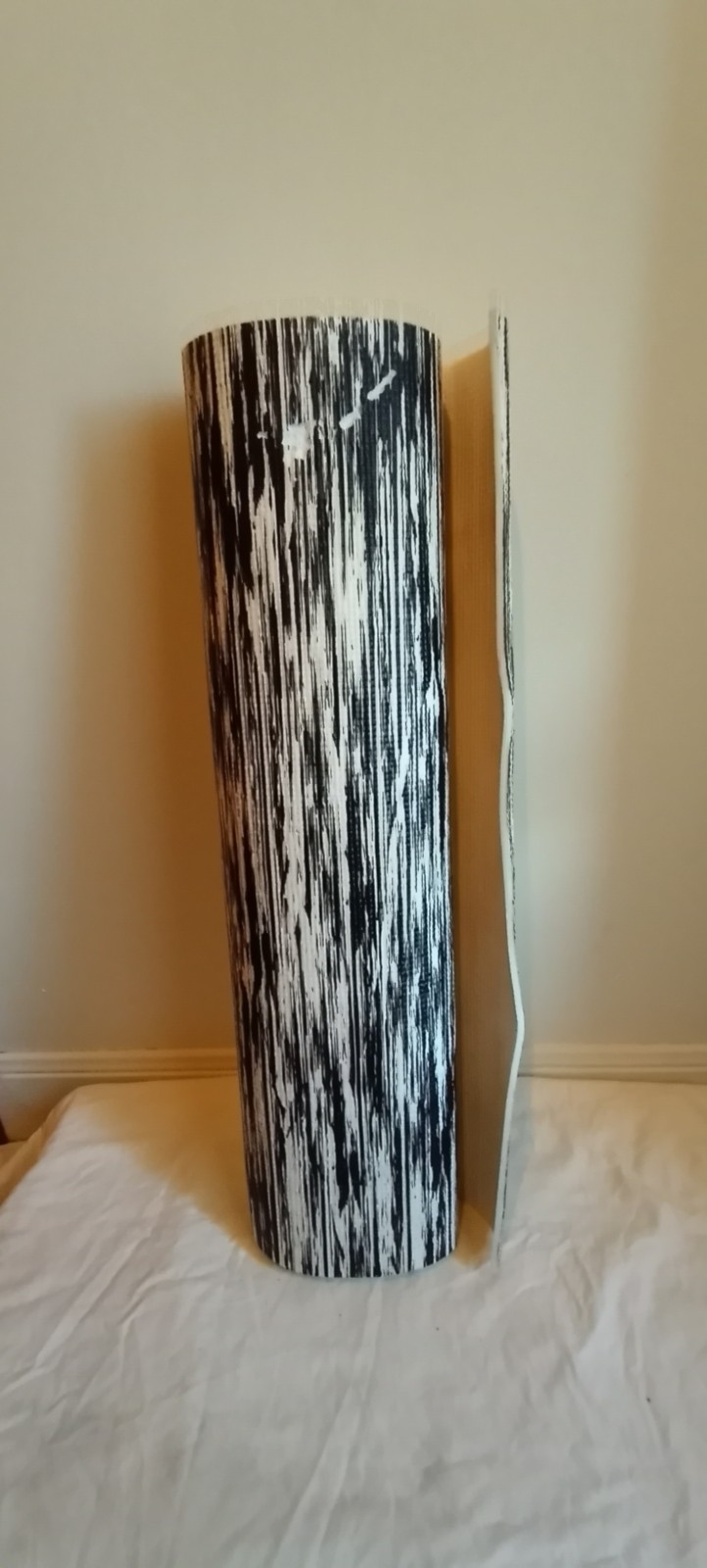 Zebra Striped Pattern Yoga Floor Mat