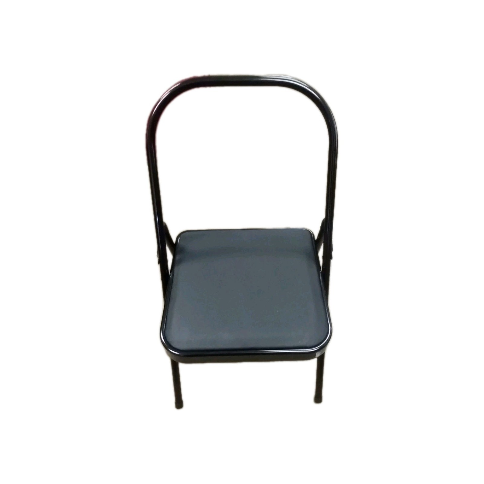 Yoga Auxillary Chair W/Lumbar Back Support Backless Folding Chair