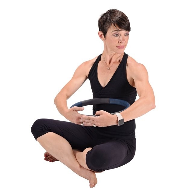 ATHLETIC WORKS Pilates Magic Circle-12&Prime;- 0.75 lbs – Strength & Flexibility – NIB