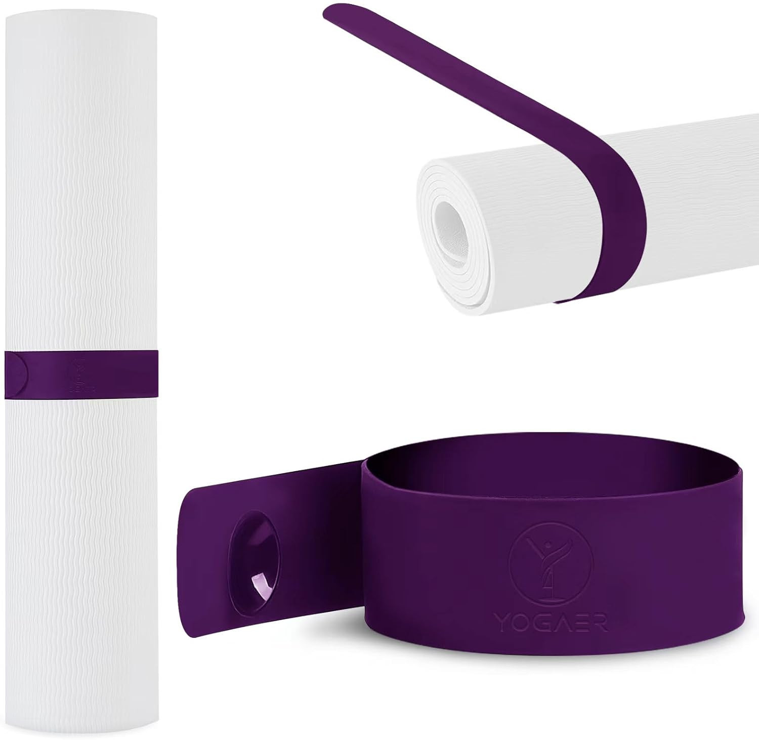 Yoga Mat Carrier Strap, Adjustable Thick Straps Sling for Carrying Large Mats, S
