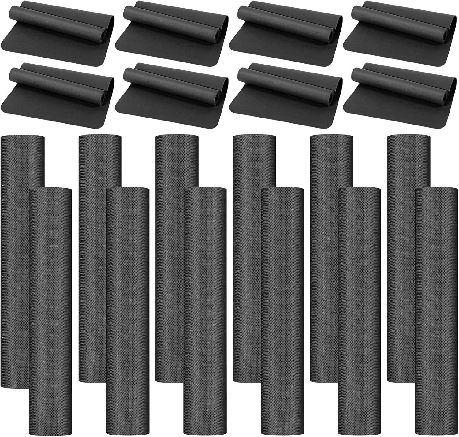 10 Pack Yoga Mats Bulk, 68 » X 24 » X 4Mm Thick Yoga Mats for Kids and Adult Gym