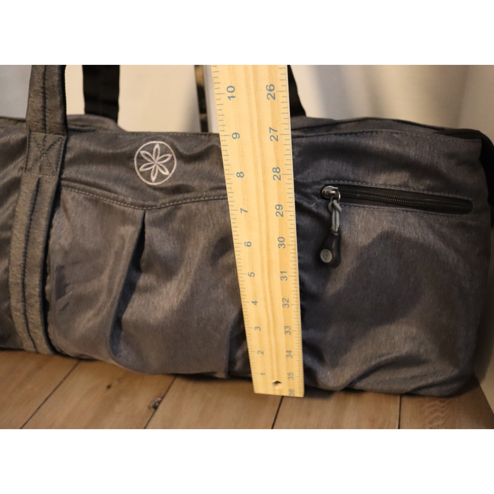 Gaiam Yoga Bag Nylon/Polyester Grey Activewear (31)