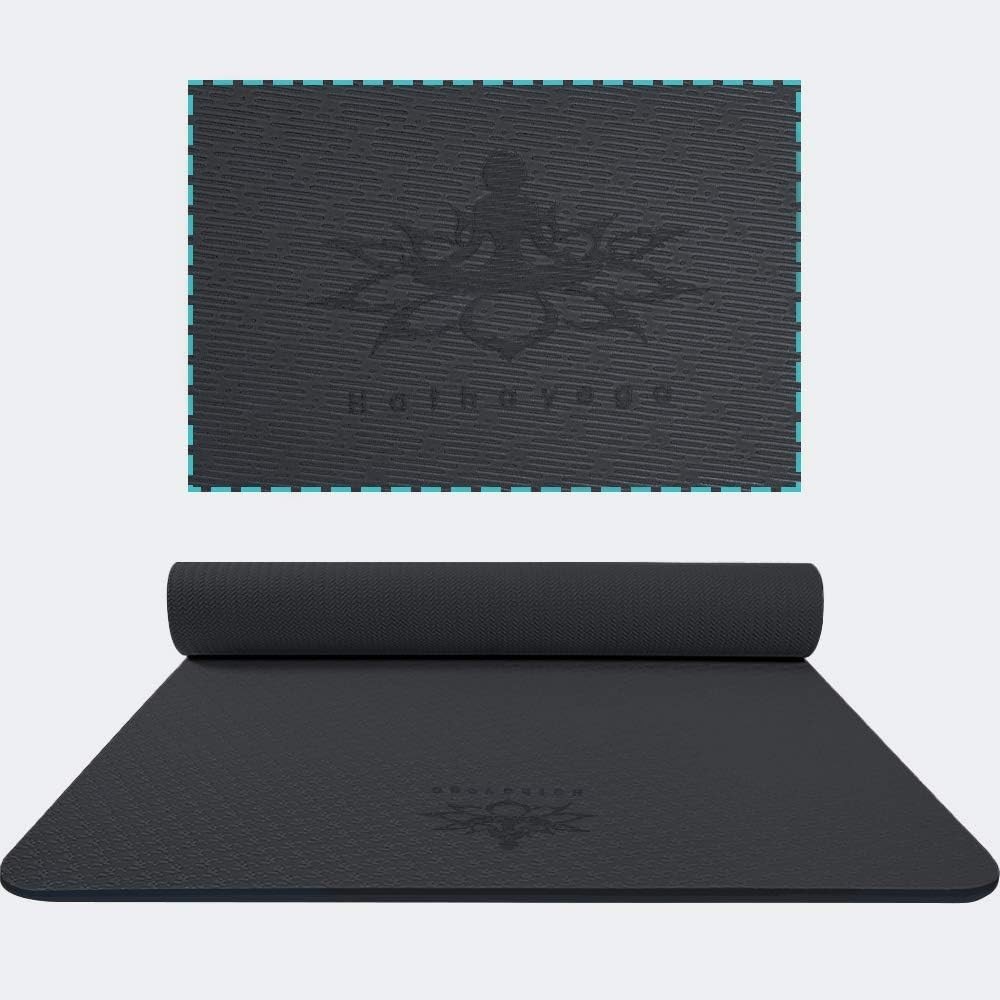 Yoga Extra Thick TPE Yoga Mat – 72&Prime;x 32&Prime; Thickness 1/2 Inch