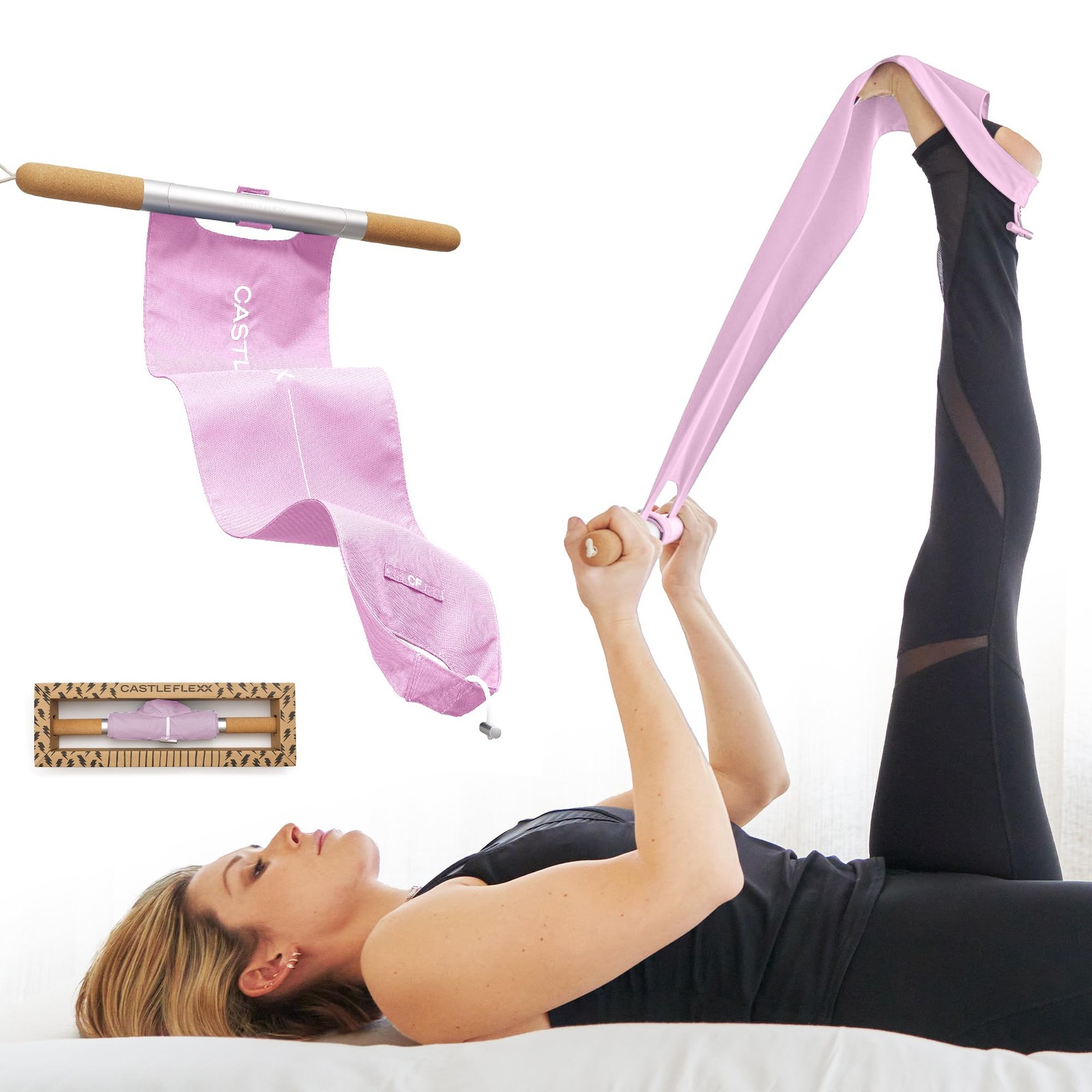 CastleFlexx Mobility and Full Body Strengthening Device | Non-Elastic Stretch…