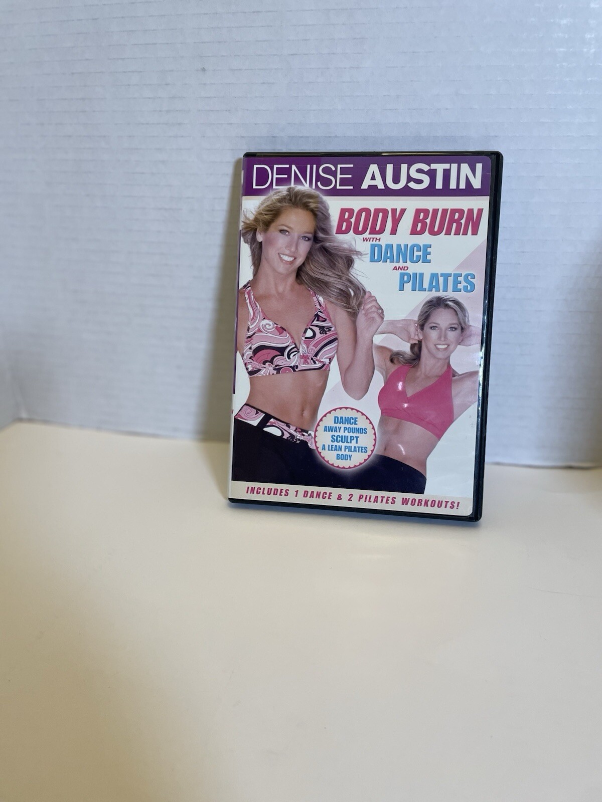 Denise Austin Forever Fit Resistance Tube – Light & DVD BODY Burn Dance Pilates