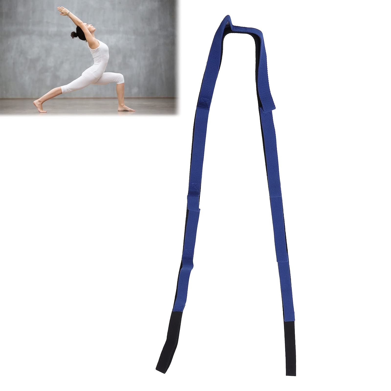 Stretch Strap Yoga Stretching Band MultiLoop Fitness Equipment for Yoga Pilat…
