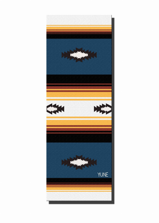 The Yune Yoga Mat (Different Designs Available) 24&Prime;x72&Prime;x1/4&Prime;