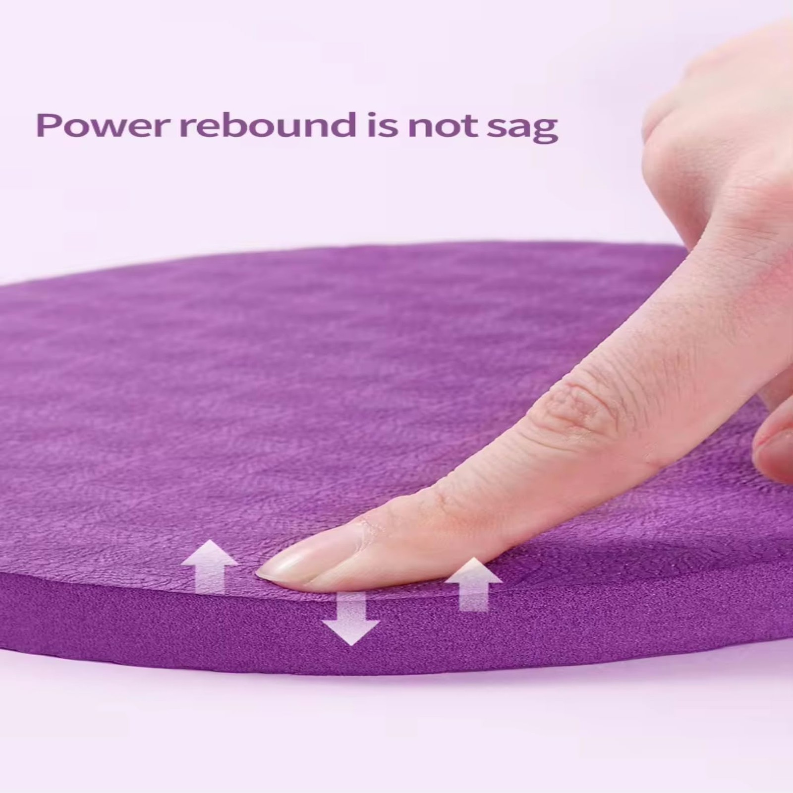 Yoga Knee Guard 2 PCS Foam Pilates Support Round Anti Slip Fitness Pads