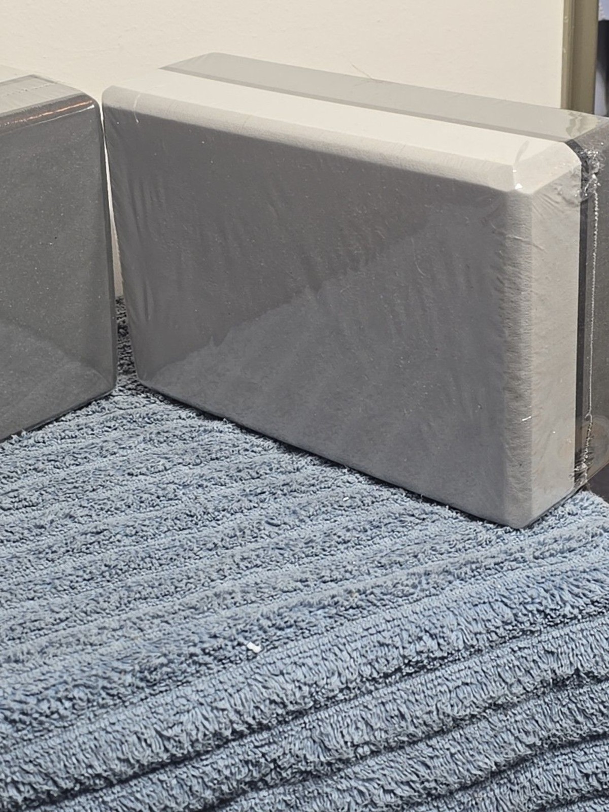 Yunmai Yoga Brick Set of 2 Foam Block High Density Odorless Grey