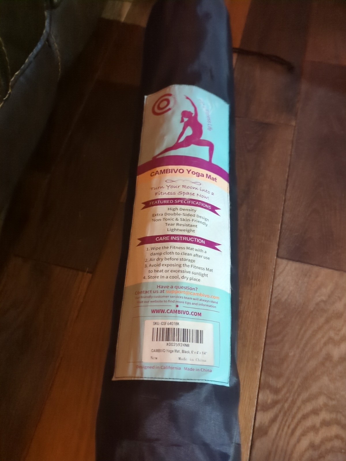 Cambivo Yoga Mat Extra Wide Extra Long