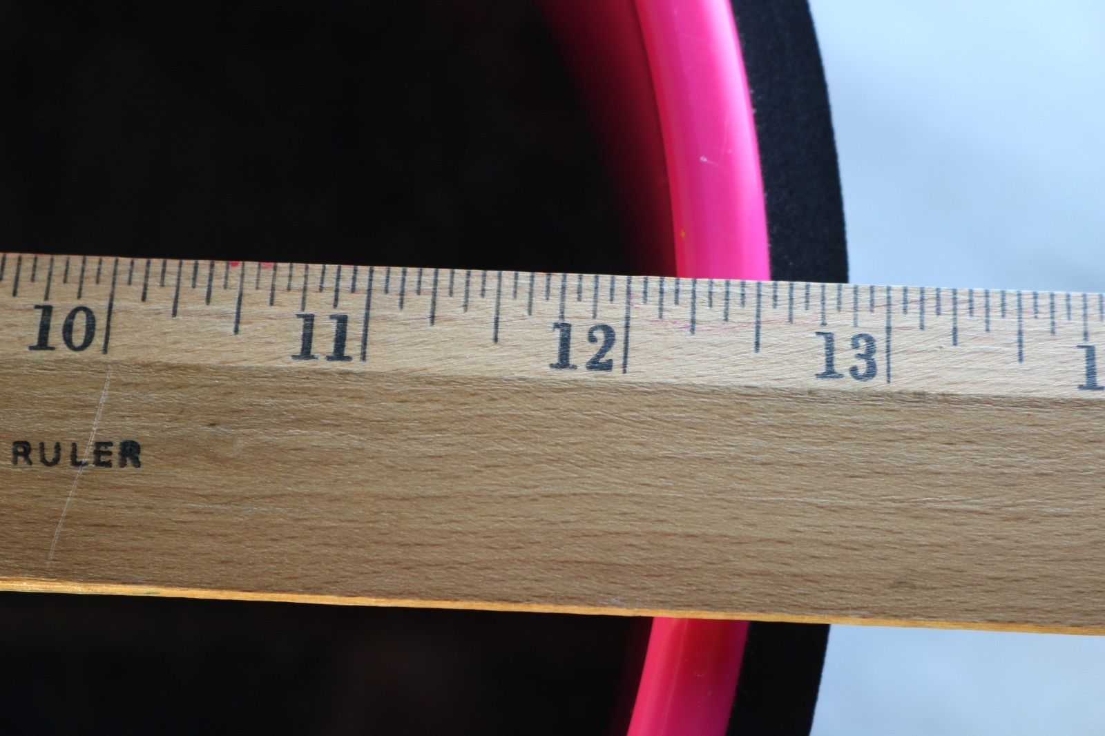 UPCIRCLESEVEN 13 Inch Matte Hot Pink Yoga Wheel Hoop For Various Yoga Poses