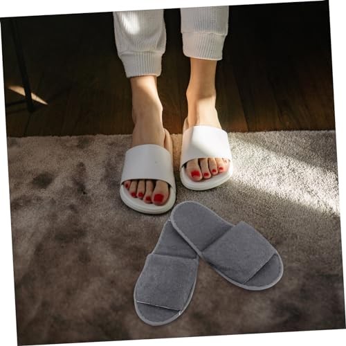 Hotel Slippers 2 Pack Non-Skid Portable Travel Slippers for Men and Women