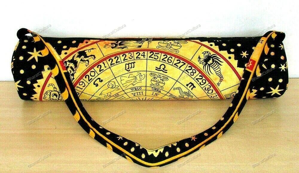 Yoga Bag Unisex Cross Body Shoulder Bag Handmade Yoga Mat Carrying Case