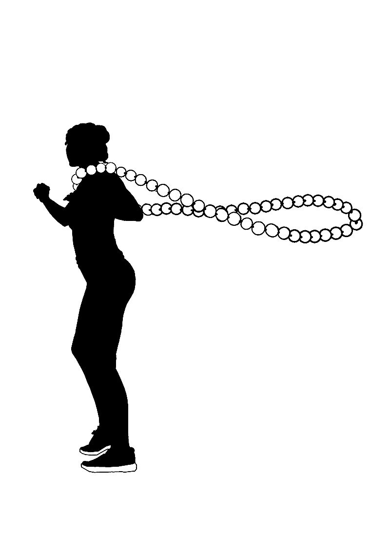 Weighted Wooden Hula Hoop for Fitness & Stress 1 Count (Pack of 1), burlywood