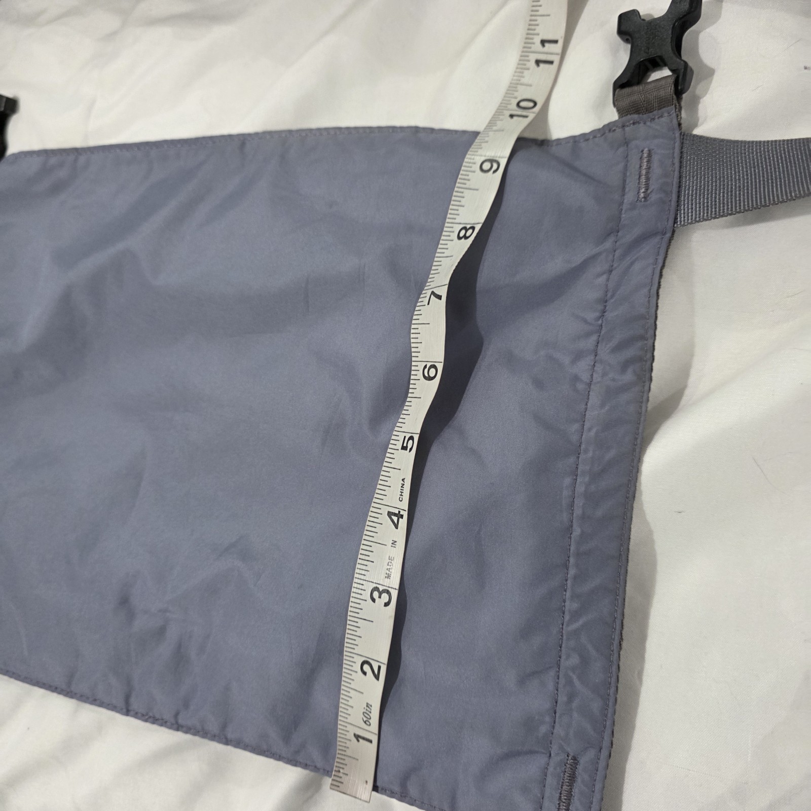 Manduka Go Play 2.0 Yoga Mat Carrier Gray Zip Pouch