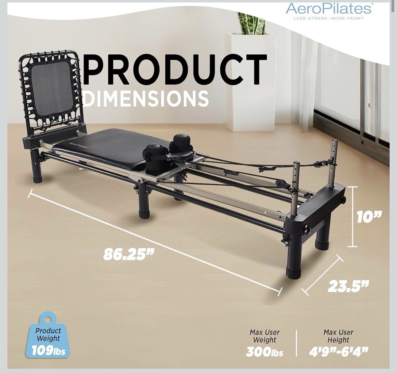 AeroPilates Premier Studio 700 Reformer Machine