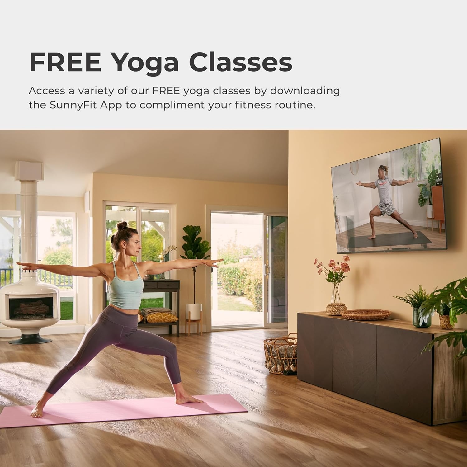Non Slip Yoga Mat Durable Anti Tear Lightweight
