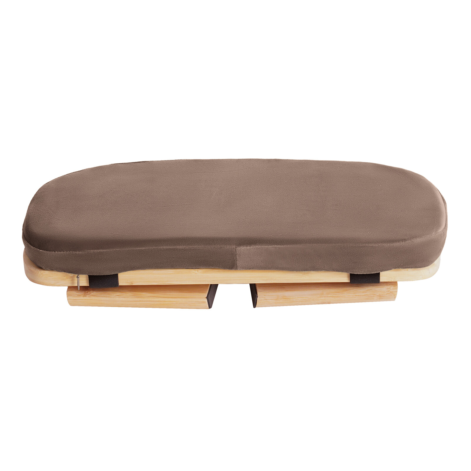 Foldable Bamboo Meditation Bench, Meditation Stool-Prayer Kneeler Chair for Yoga