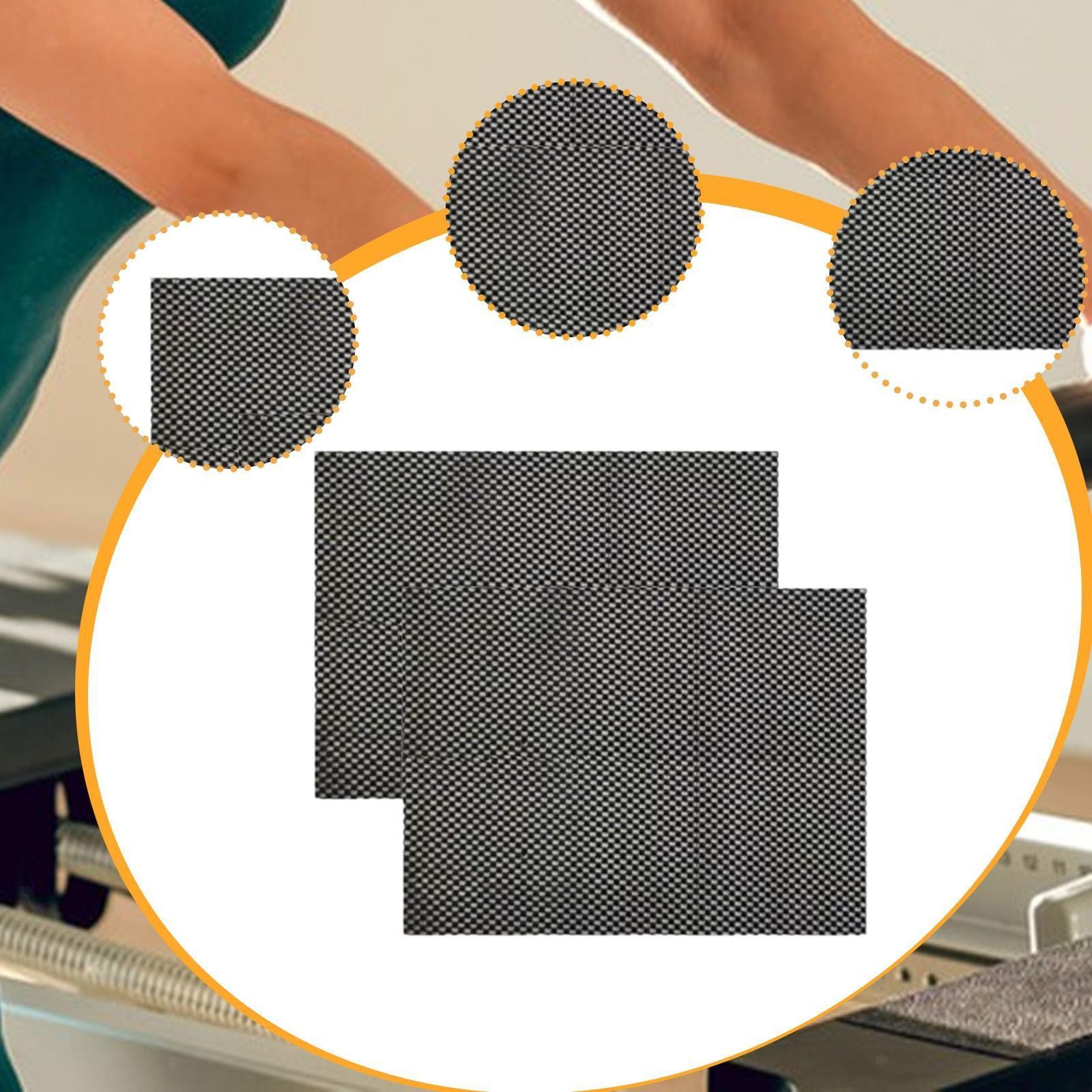 1 Pair Pilates Non Slip Mat for Women Men Multiuse Anti Skid Grippy Pad for Home