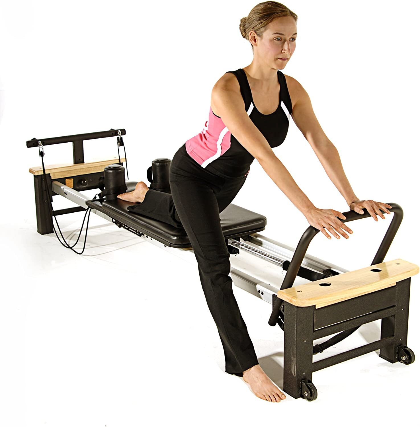 STAMINA AeroPilates Pro XP 556 Home Pilates Reformer with Free-Form Cardio…