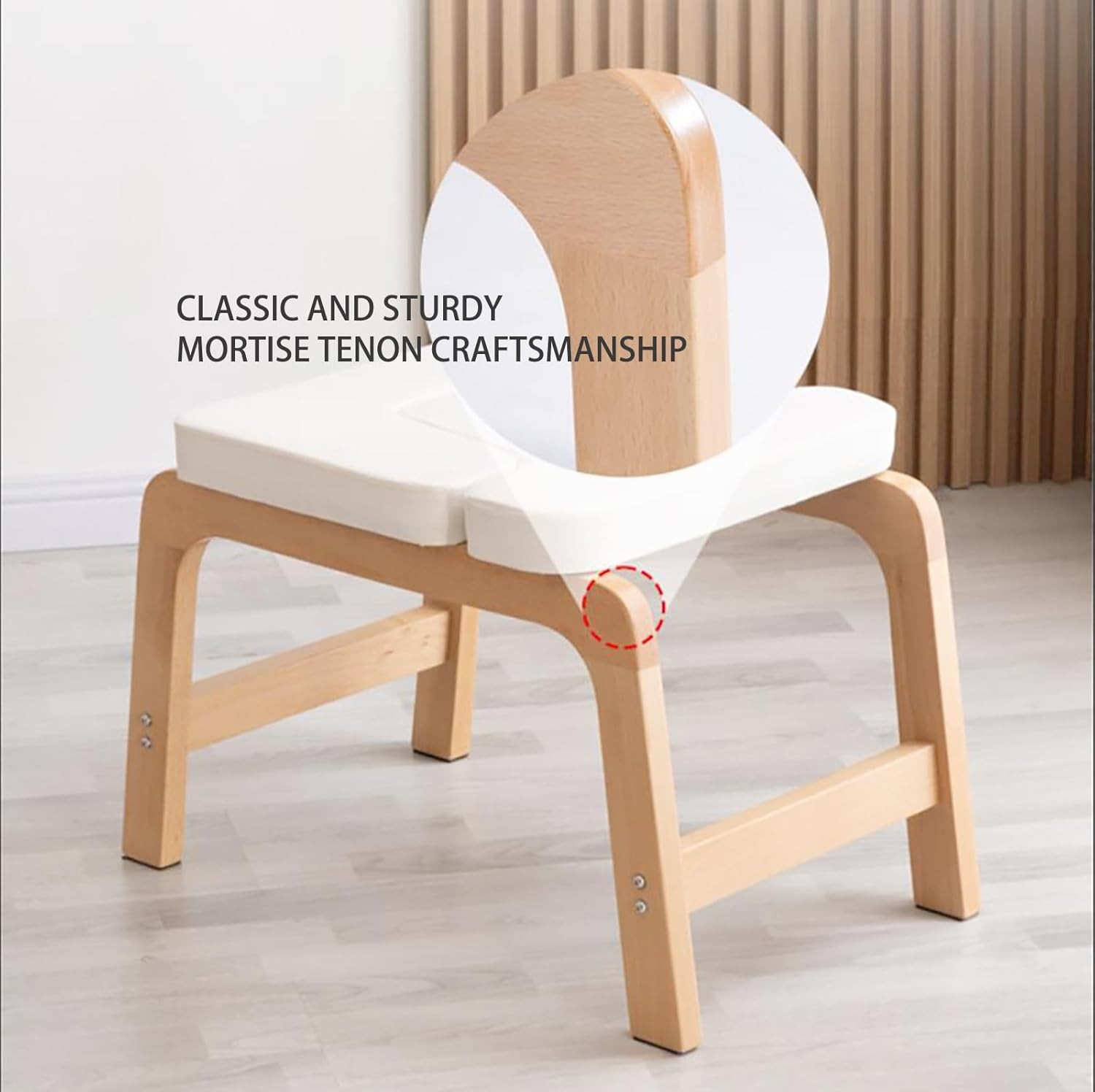 Beech Wood Headstand Yoga Chair Inverted Bench Inversions & Relaxation,Correct