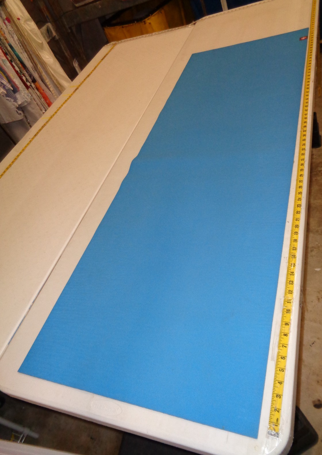 Manduka Skidless Non-Slip Yoga Mat eKO Lite, Silicone, Blue 24&Prime; x 71&Prime;
