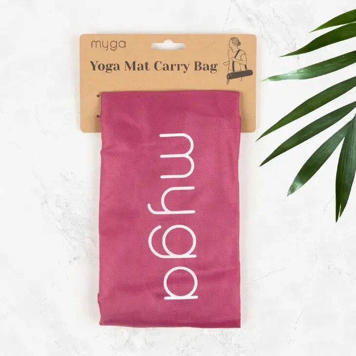 Myga Yoga Mat Bag – Compact & Stylish – Adjustable Carry Strap – Pilates Fitness