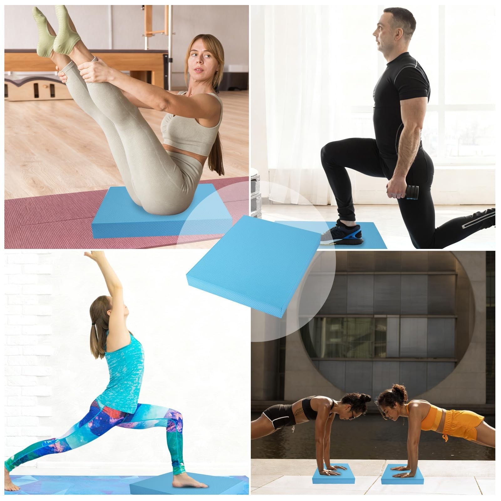 Balance Pad – Stability Trainer for Balance, Stretching, Physical Therapy,