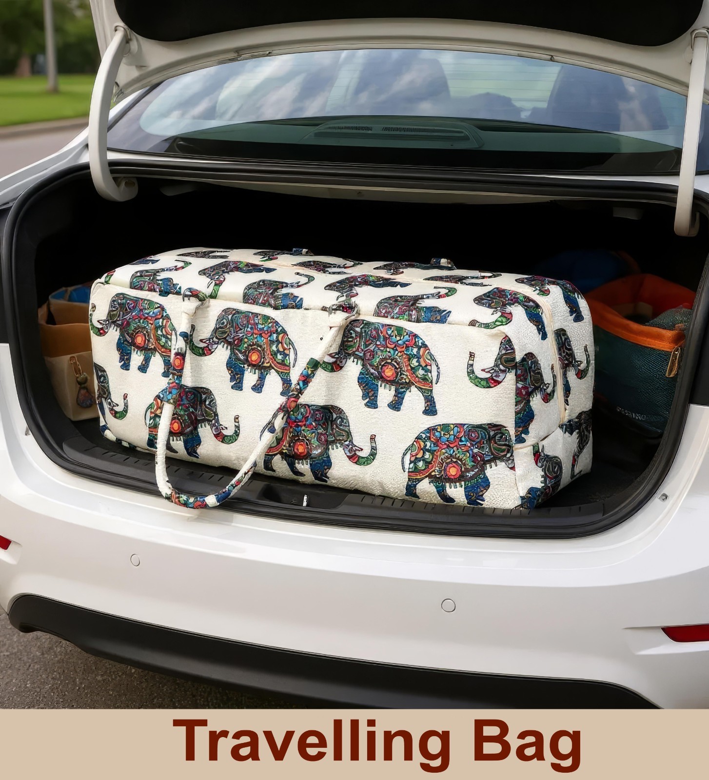 Yoga Bag with Storage Pockets – 27&Prime;x8&Prime; Large Mat Carrier Tote – Lightweight