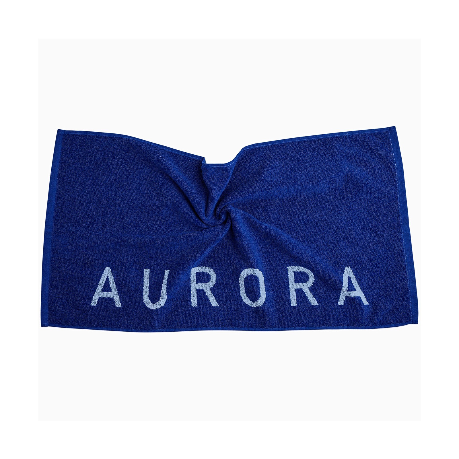 Blue Organic Cotton Gym Towel for Men and Women – Silver Infused Sweat Towels…