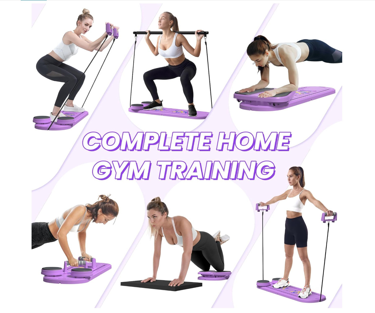 Pilates Board, Professional Foldable Pilates Reformer Board for Full Body – NEW
