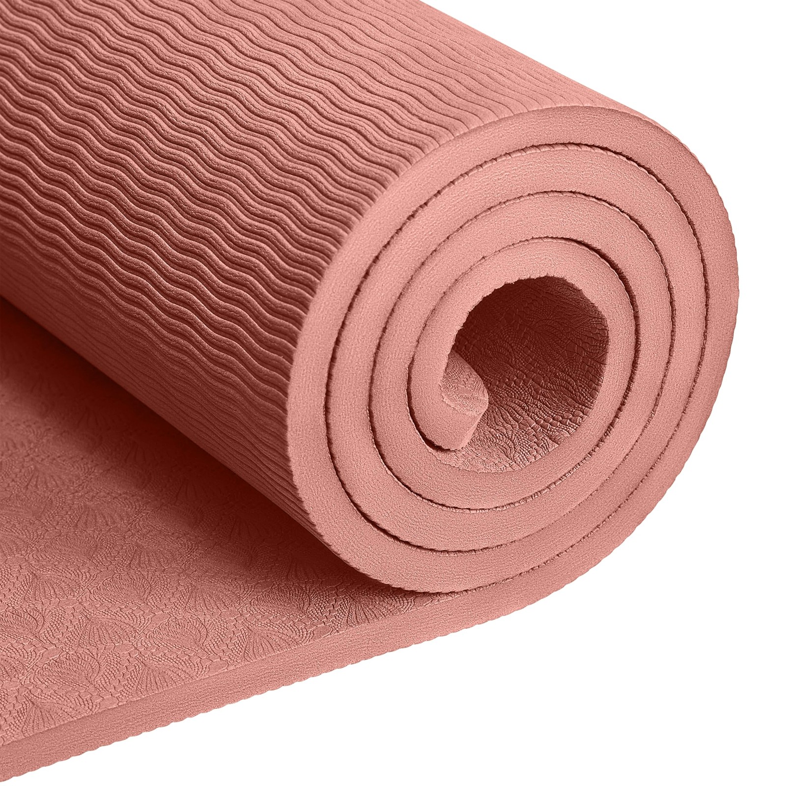 Retrospec Zuma Yoga Mat | 1/2 Inch Thick Non Slip Workout Mat | TPE Exercise …