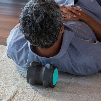 CHIRP WHEEL XR 4&Prime; BACK STRETCHER, 500 LB CAPACITY – BLACK/TEAL
